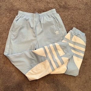 Adidas joggers - light blue